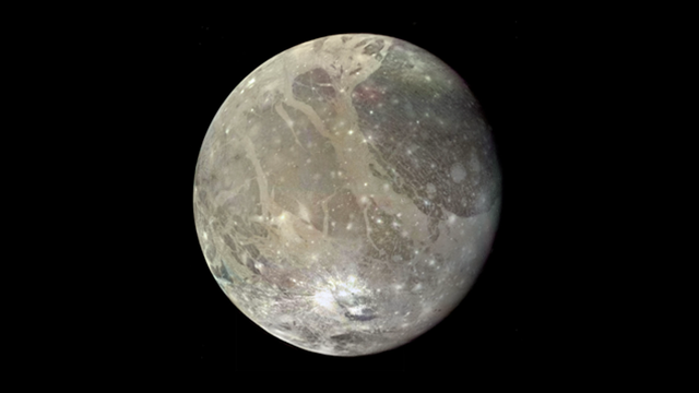 hubble water vapor jupiter ganymede