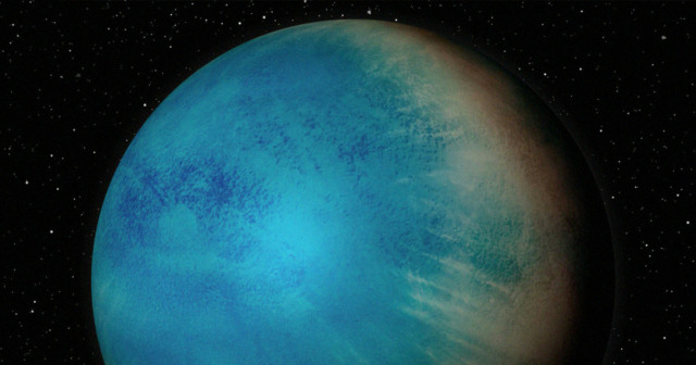 astronomers ocean planet near earth